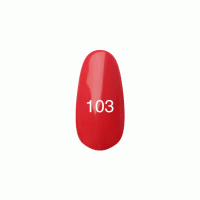 Гель лак № 103 (красно-коралловый) 