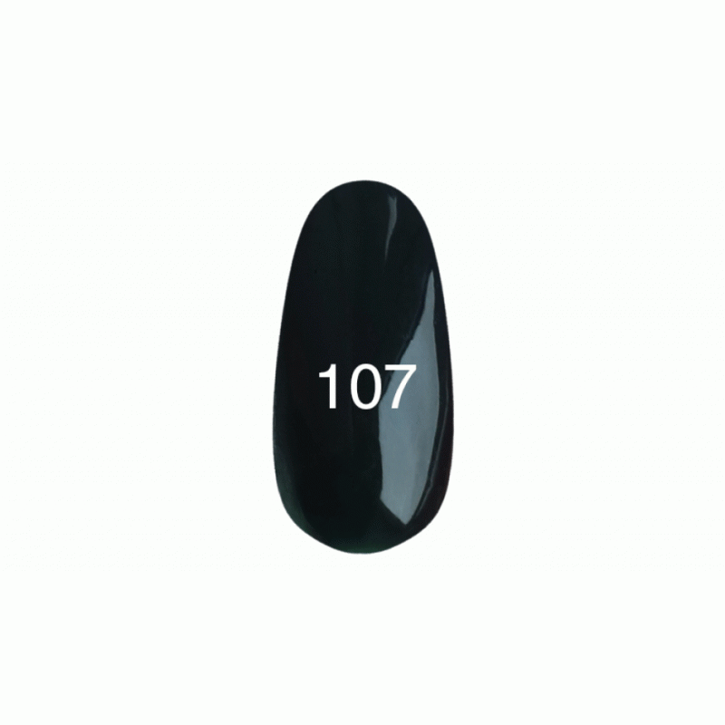 Гель лак № 107 (черно-зеленый) фото, цена