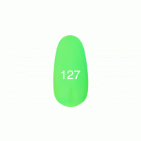 Гель лак № 127 (неоновый зеленый) 
