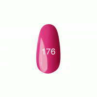 Гель лак № 176 (темно-розовый, эмаль) 