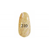 Гель лак № 210 ( Золотой с фиолетовым блеском ) 