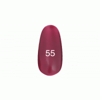 Гель лак № 55 (Розово-лиловый, эмаль) 