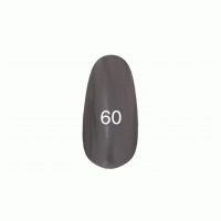 Гель лак № 60 (классический серый, эмаль) 