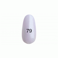 Гель лак № 79 (бледно-фиолетовый с перламутром) 