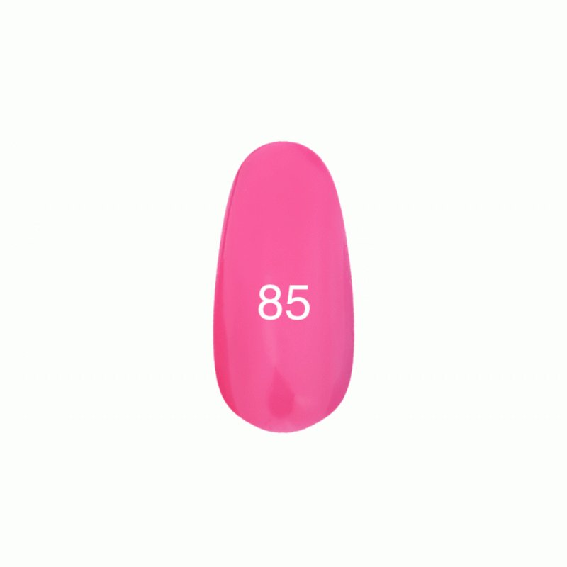 Гель лак № 85 (насыщенно розовый, эмаль) фото, цена